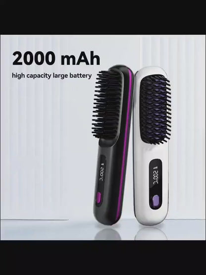 Cordless Hair Straightening Brush Clearance Sale 🔥Up to 40% OFF🔥