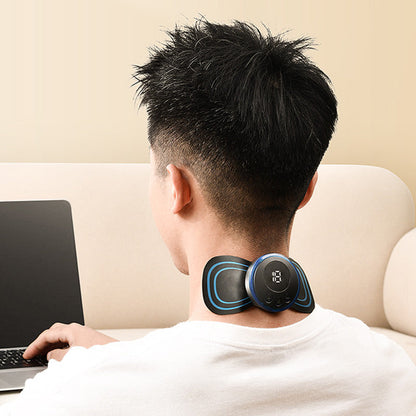 ??Hot Sale??Portable Massager with 8 Modes and LCD Screen - Mini Muscle Stimulator for Pain Relief